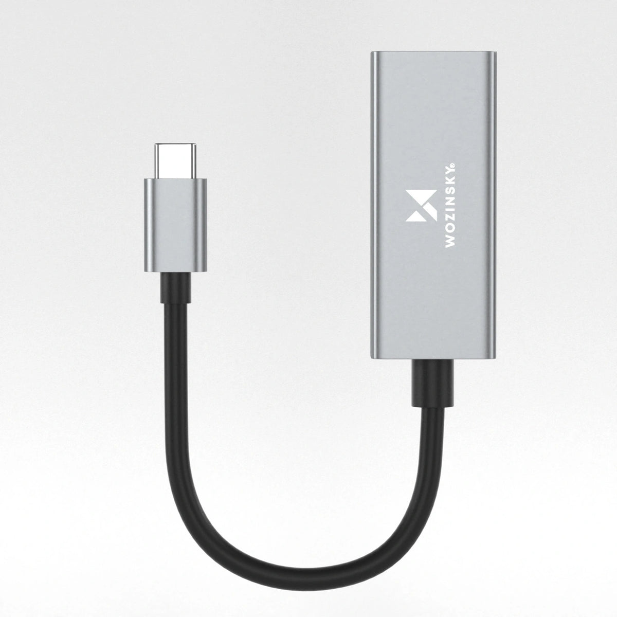 Adapter sieciowy Wozinsky WAU-45C Ethernet karta sieciowa LAN - szara – zdjęcie 3