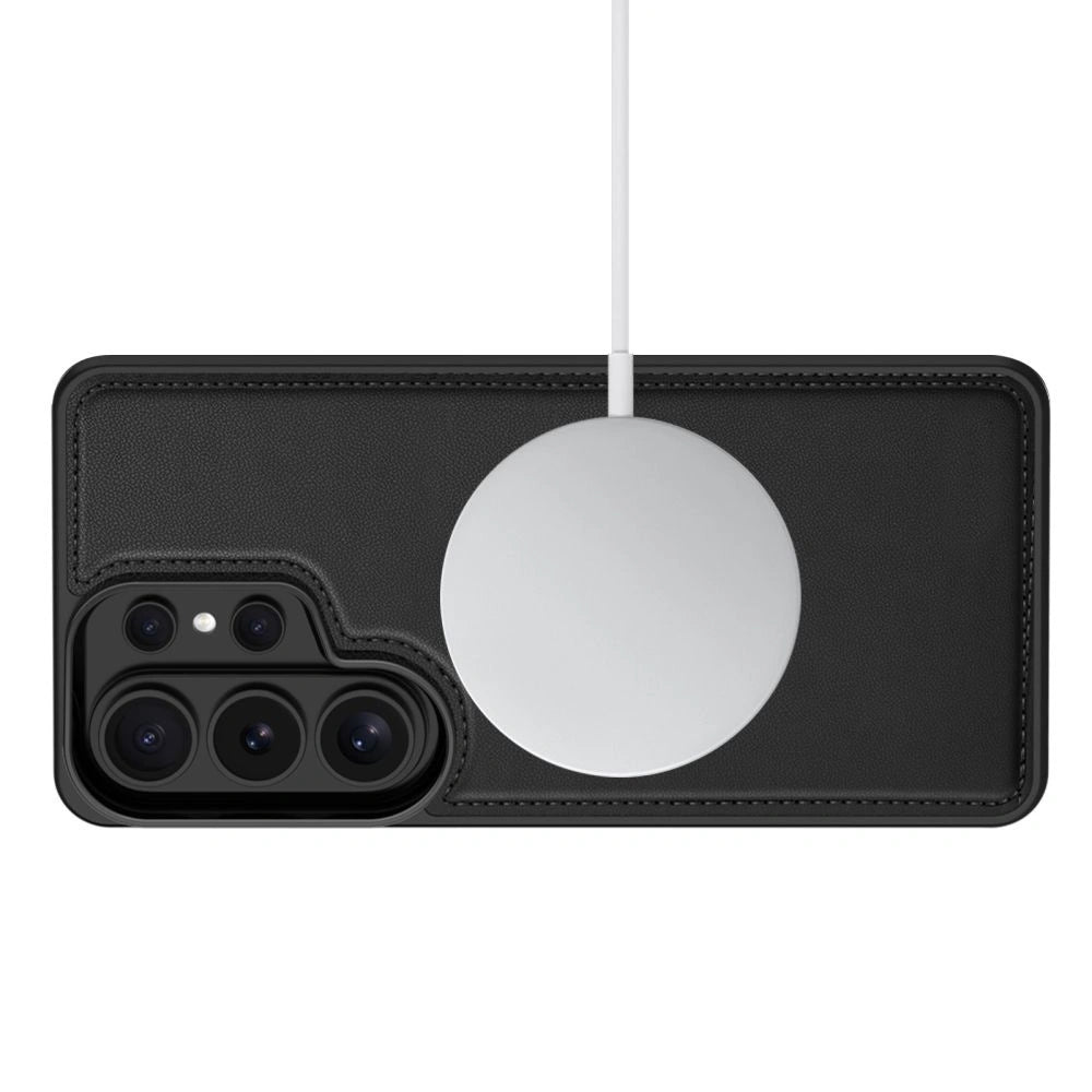 Etui Tech-Protect Wallet na Samsung Galaxy S26 Ultra - czarne matowe – zdjęcie 5
