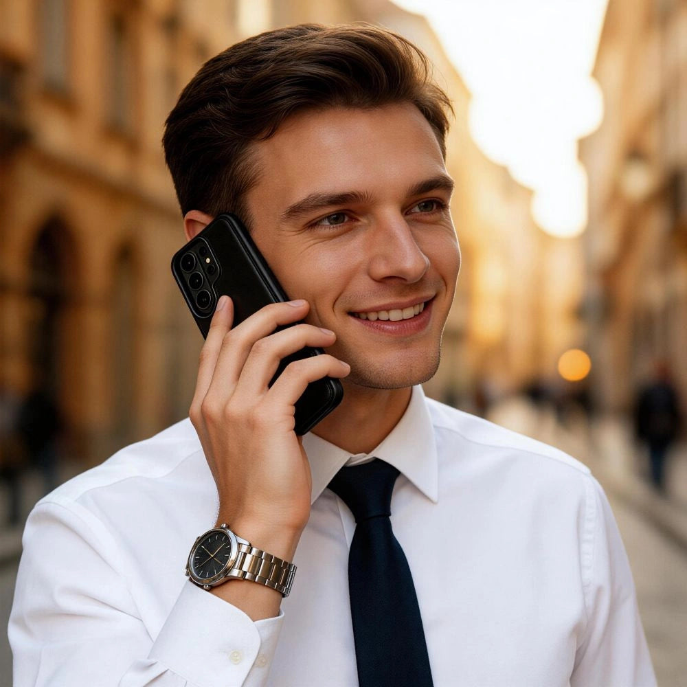 Etui Tech-Protect Wallet na Samsung Galaxy S26 Ultra - czarne matowe – zdjęcie 7
