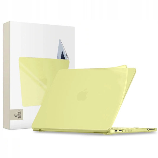 Etui Tech-Protect Softshell na MacBook Neo 13 2026 - żółte matowe