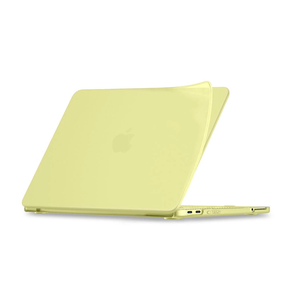 Etui Tech-Protect Softshell na MacBook Neo 13 2026 - żółte matowe – zdjęcie 2