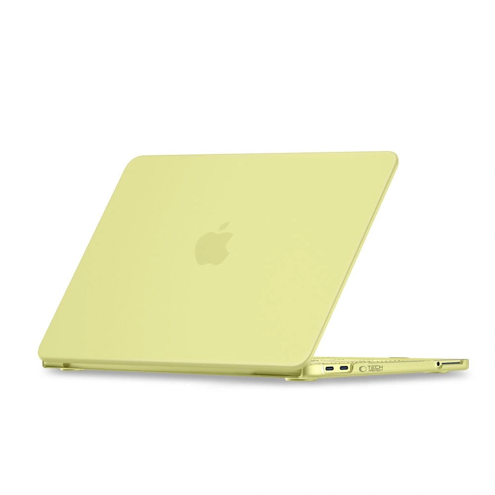 Etui Tech-Protect Softshell na MacBook Neo 13 2026 - żółte matowe – zdjęcie 3