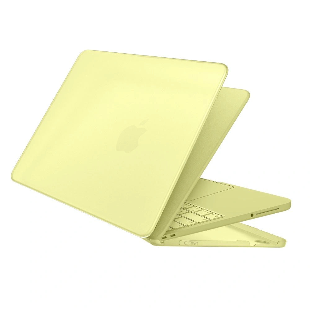 Etui Tech-Protect Softshell na MacBook Neo 13 2026 - żółte matowe – zdjęcie 4