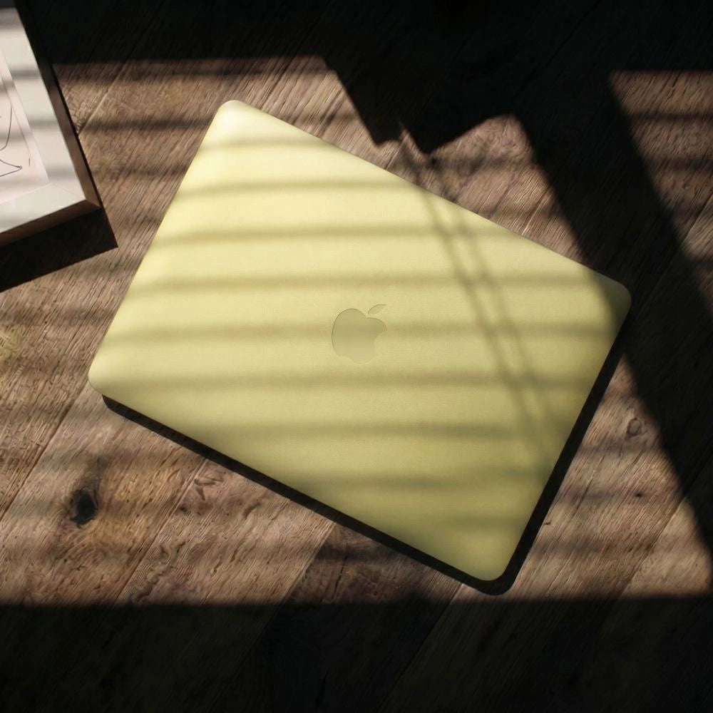 Etui Tech-Protect Softshell na MacBook Neo 13 2026 - żółte matowe – zdjęcie 9