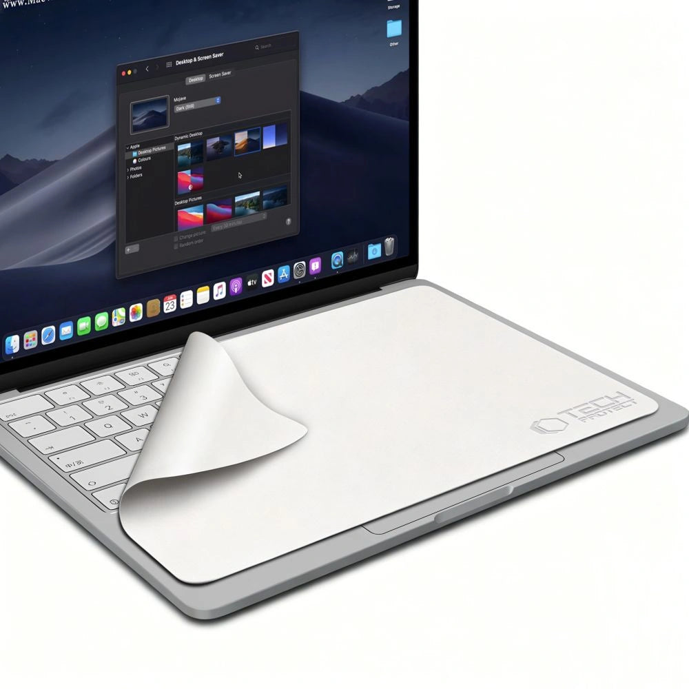 Ściereczka do ekranu Tech-Protect na laptop Laptop 15 - 16" - szara
