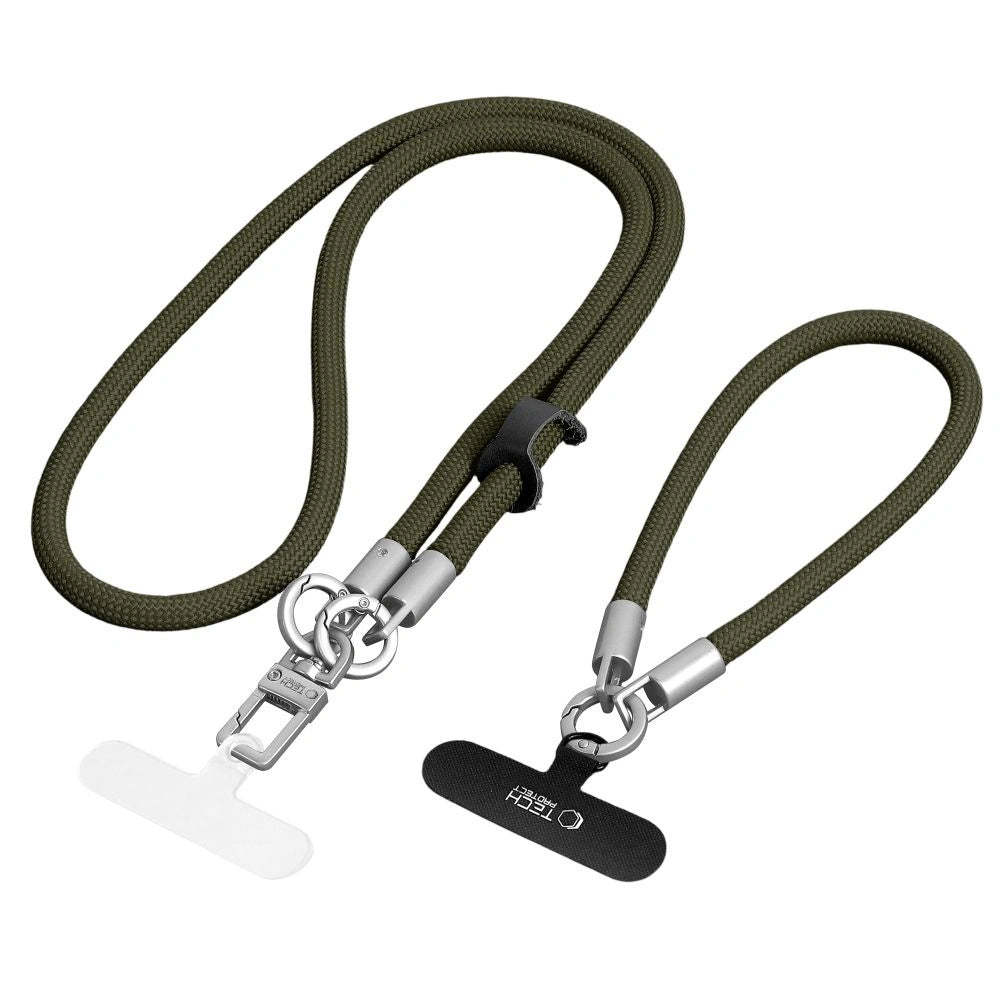 Smycz do telefonu Tech-Protect C10S Rope - zielona