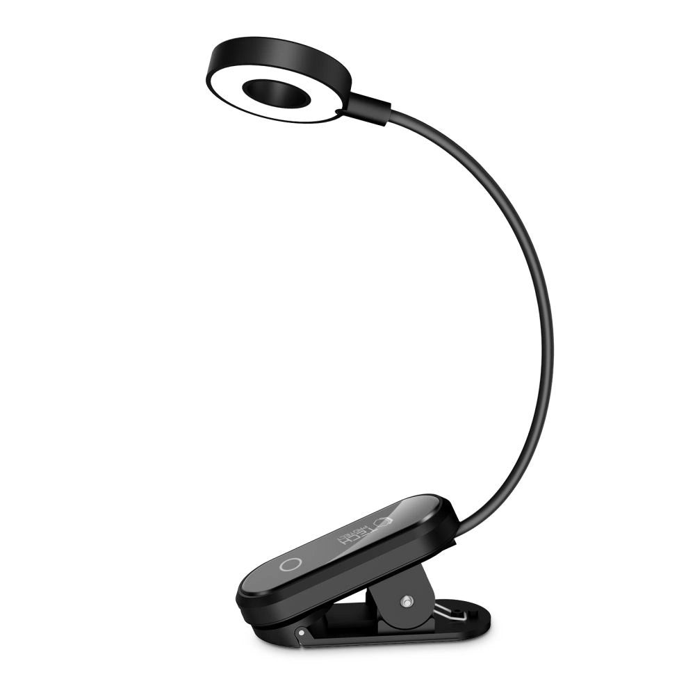 Lampka bezprzewodowa Tech-Protect LL100 z klipsem + Kabel USB-A - czarna – zdjęcie 2