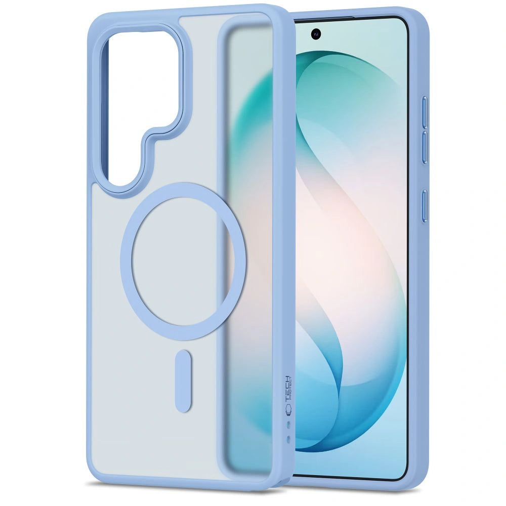 Etui Tech-Protect Magmat na Samsung Galaxy S26 Ultra - niebieskie matowe – zdjęcie 2