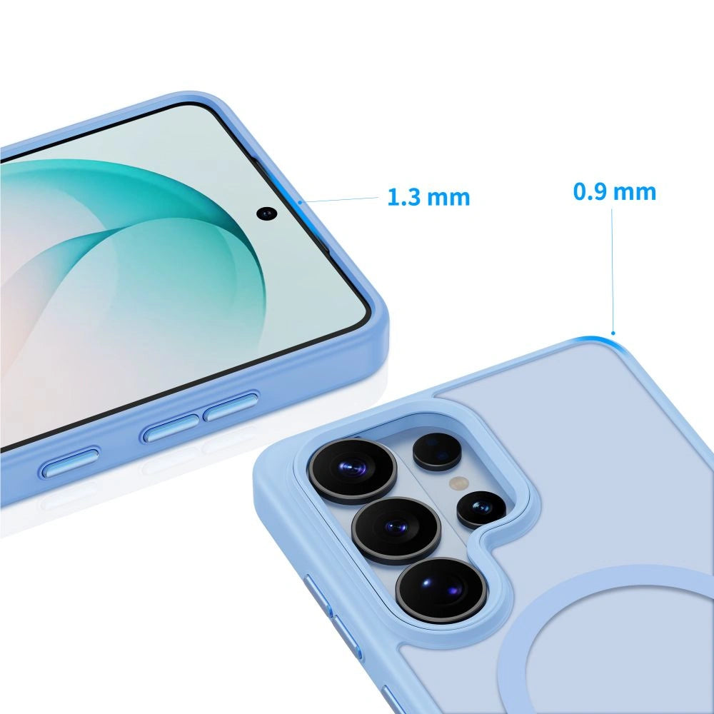 Etui Tech-Protect Magmat na Samsung Galaxy S26 Ultra - niebieskie matowe – zdjęcie 4