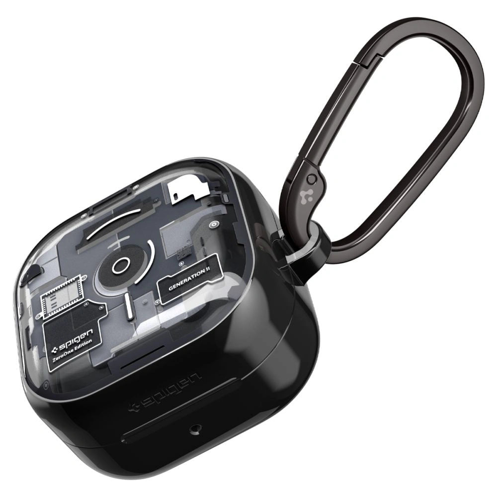 Etui Spigen Ultra Hybrid Zero One na Samsung Galaxy Buds 4 / 4 Pro - czarne – zdjęcie 11