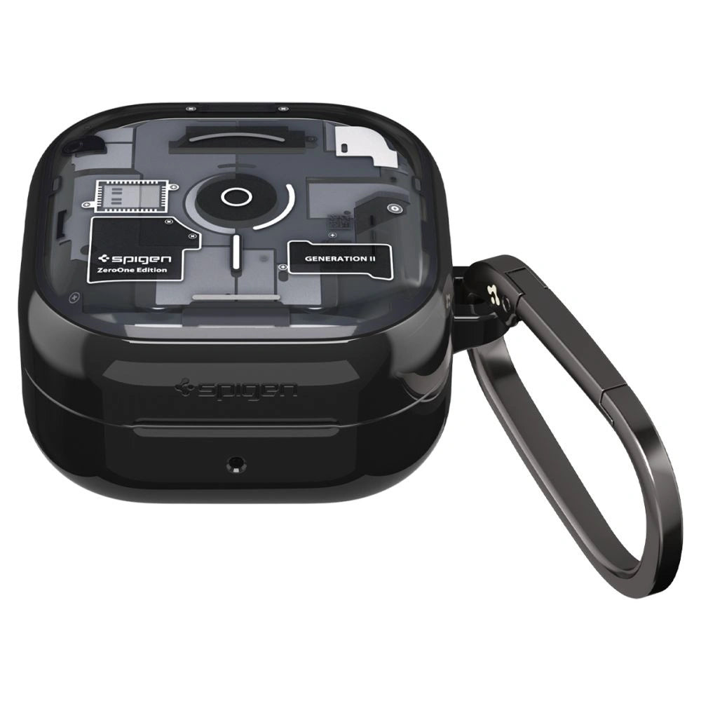 Etui Spigen Ultra Hybrid Zero One na Samsung Galaxy Buds 4 / 4 Pro - czarne – zdjęcie 2