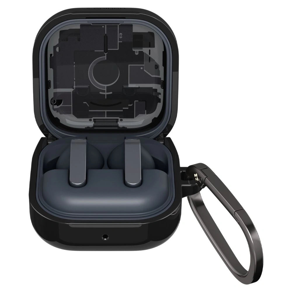 Etui Spigen Ultra Hybrid Zero One na Samsung Galaxy Buds 4 / 4 Pro - czarne – zdjęcie 3