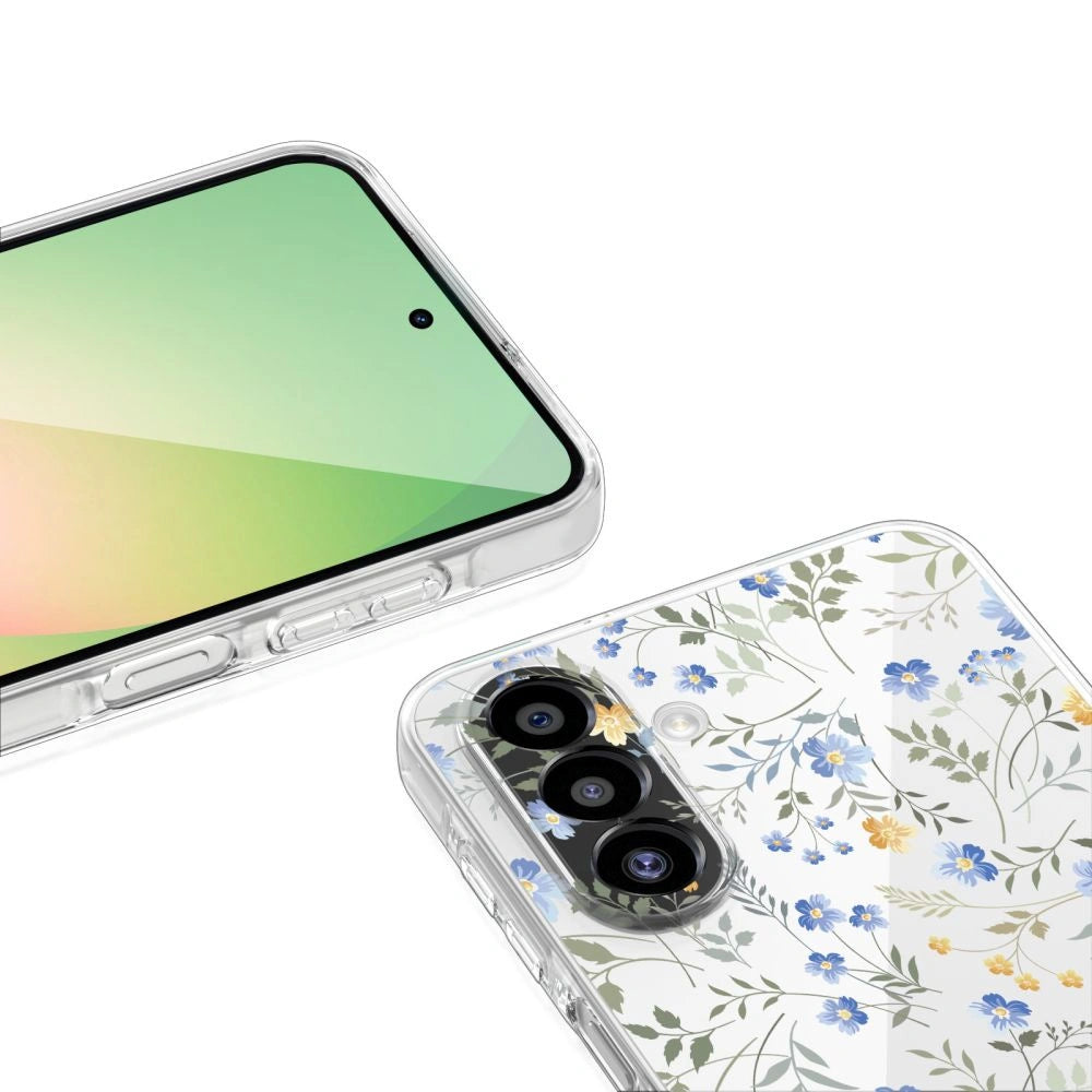 Etui Tech-Protect FlexAir na Samsung Galaxy A27 - przezroczysto-kwiatowy – zdjęcie 3