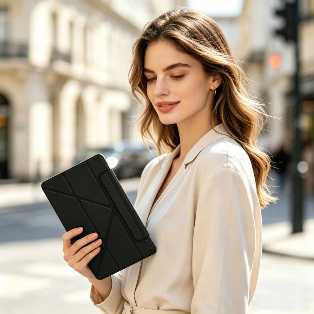 Etui Tech-Protect SC Pen Origami na iPad 10.9" 2022 / 2025 - czarne – zdjęcie 6