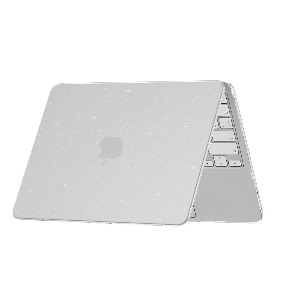 Etui Tech-Protect SmartShell na MacBook Neo 13" 2026 -przezroczysto-brokatowe – zdjęcie 4