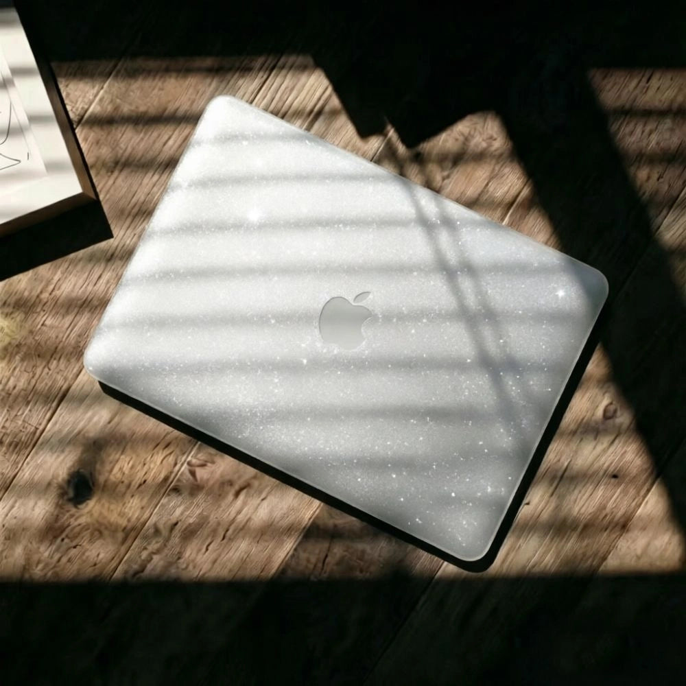 Etui Tech-Protect SmartShell na MacBook Neo 13" 2026 -przezroczysto-brokatowe – zdjęcie 7
