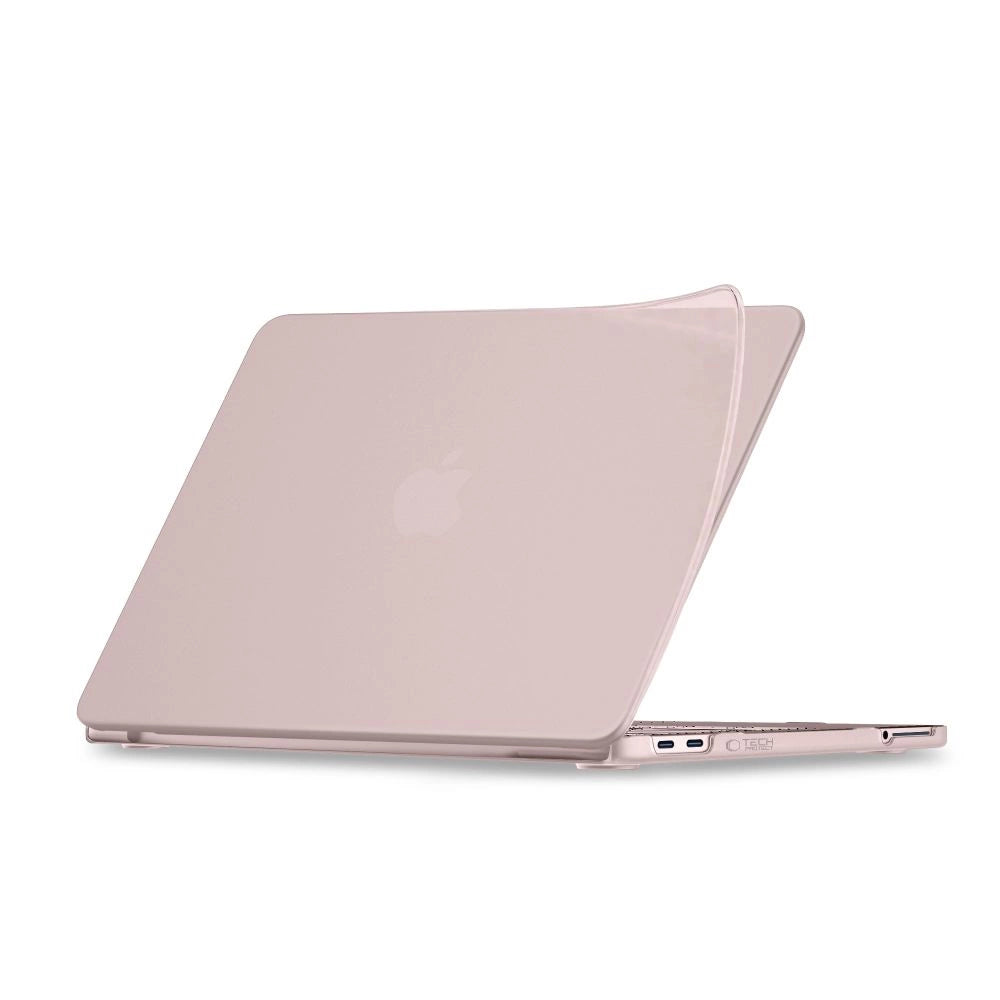 Etui Tech-Protect Softshell na MacBook 13" 2026 - różowe matowe – zdjęcie 2