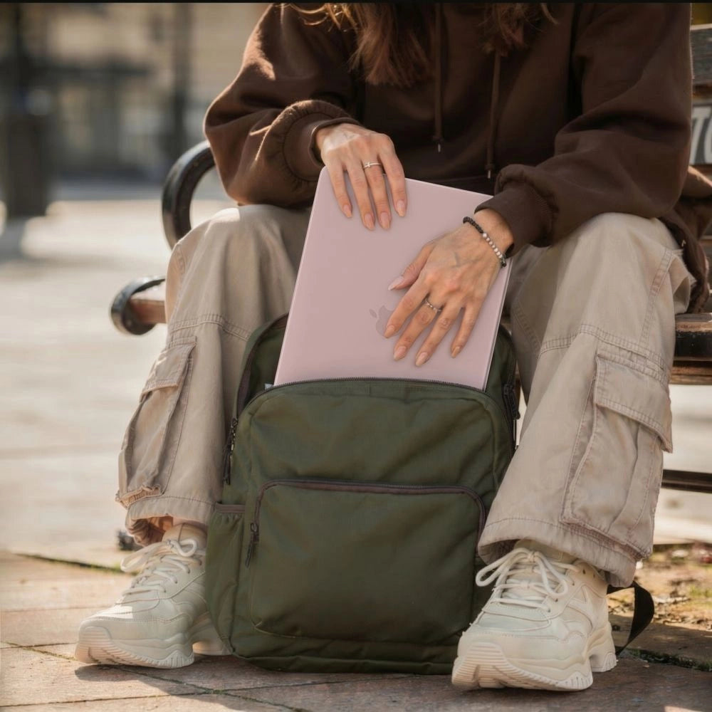 Etui Tech-Protect Softshell na MacBook 13" 2026 - różowe matowe – zdjęcie 8