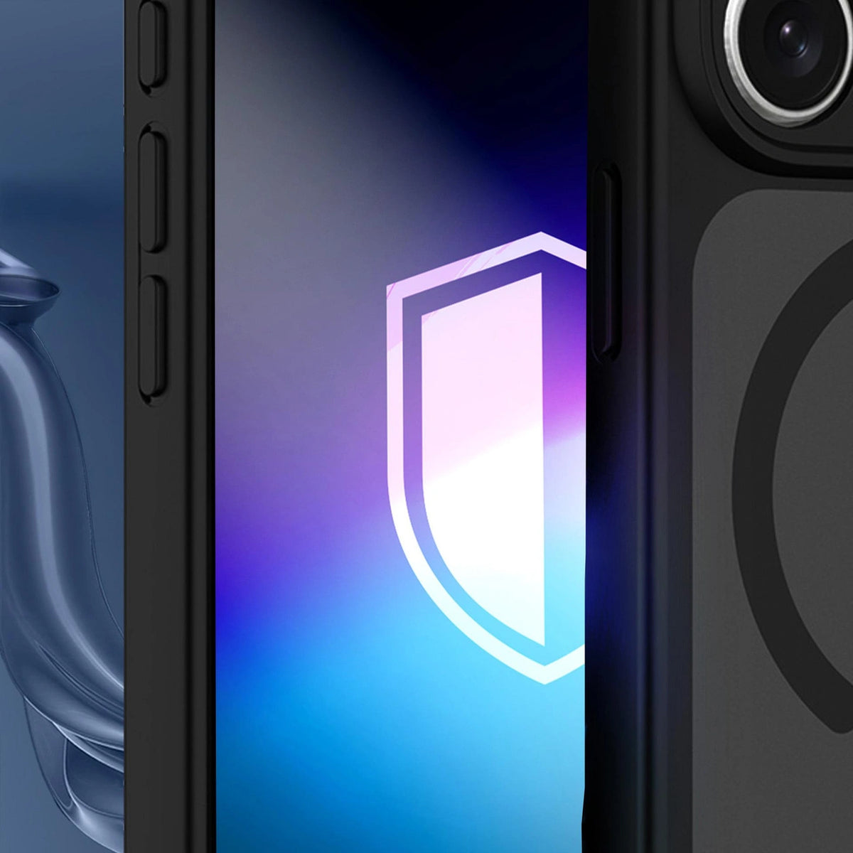 Etui 3mk Misty MagCase na iPhone 16 Pro - czarne – zdjęcie 3