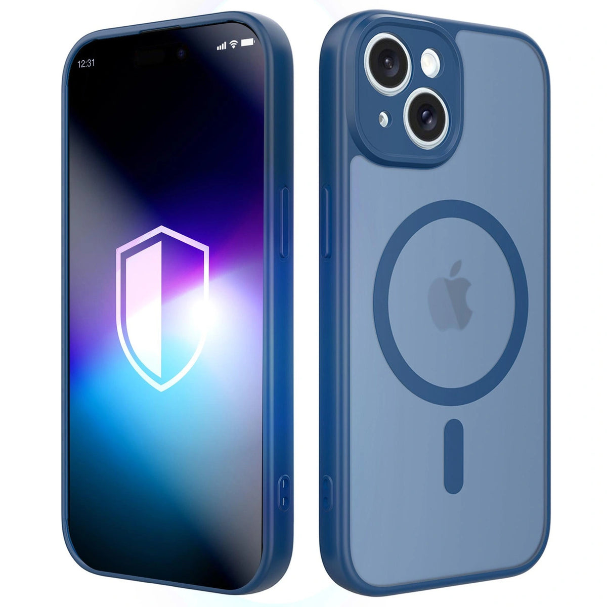 Etui 3mk Misty MagCase na iPhone 14 - niebieskie