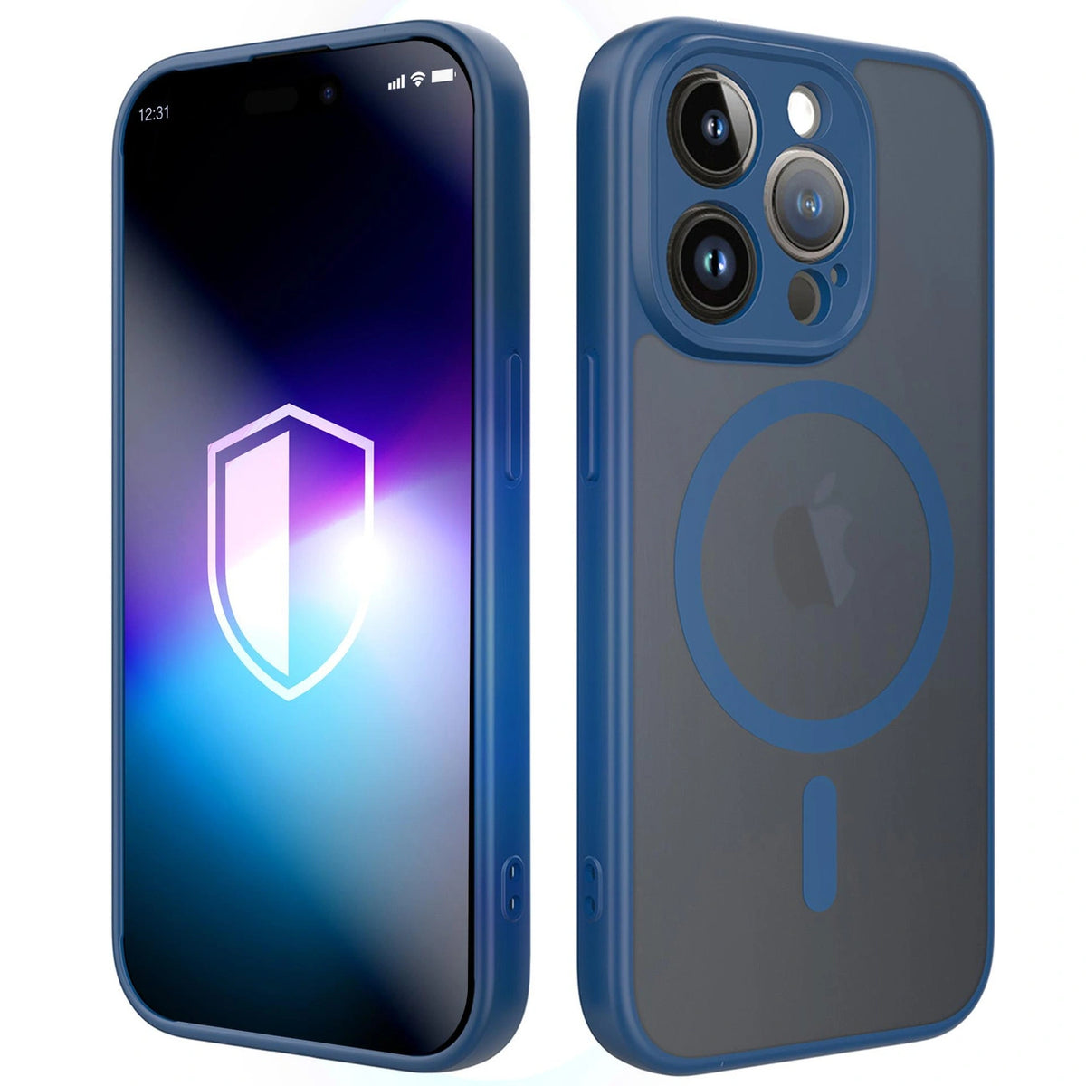 Etui 3mk Misty MagCase na iPhone 15 Pro - niebieskie