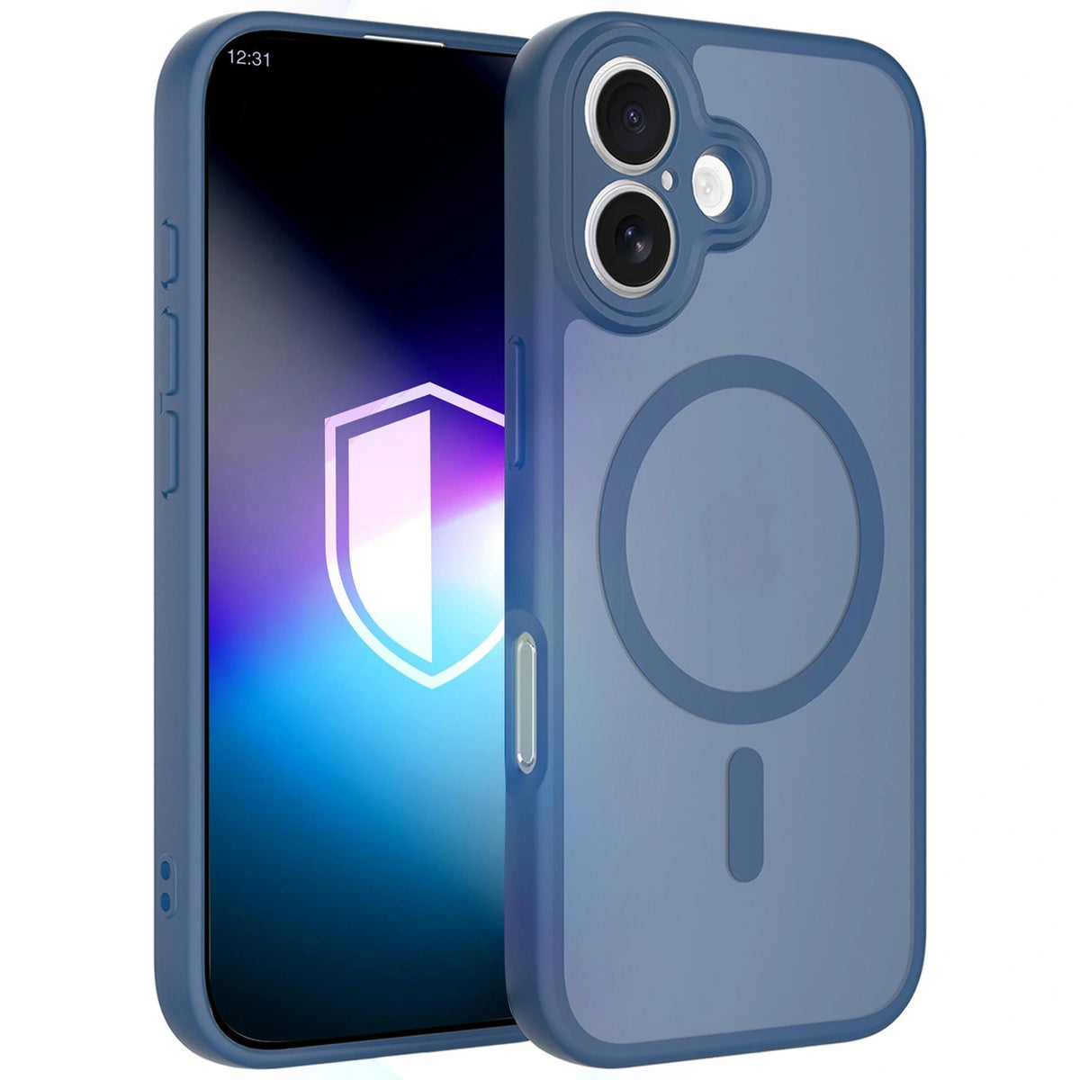 Etui 3mk Misty MagCase na iPhone 17 - niebieskie