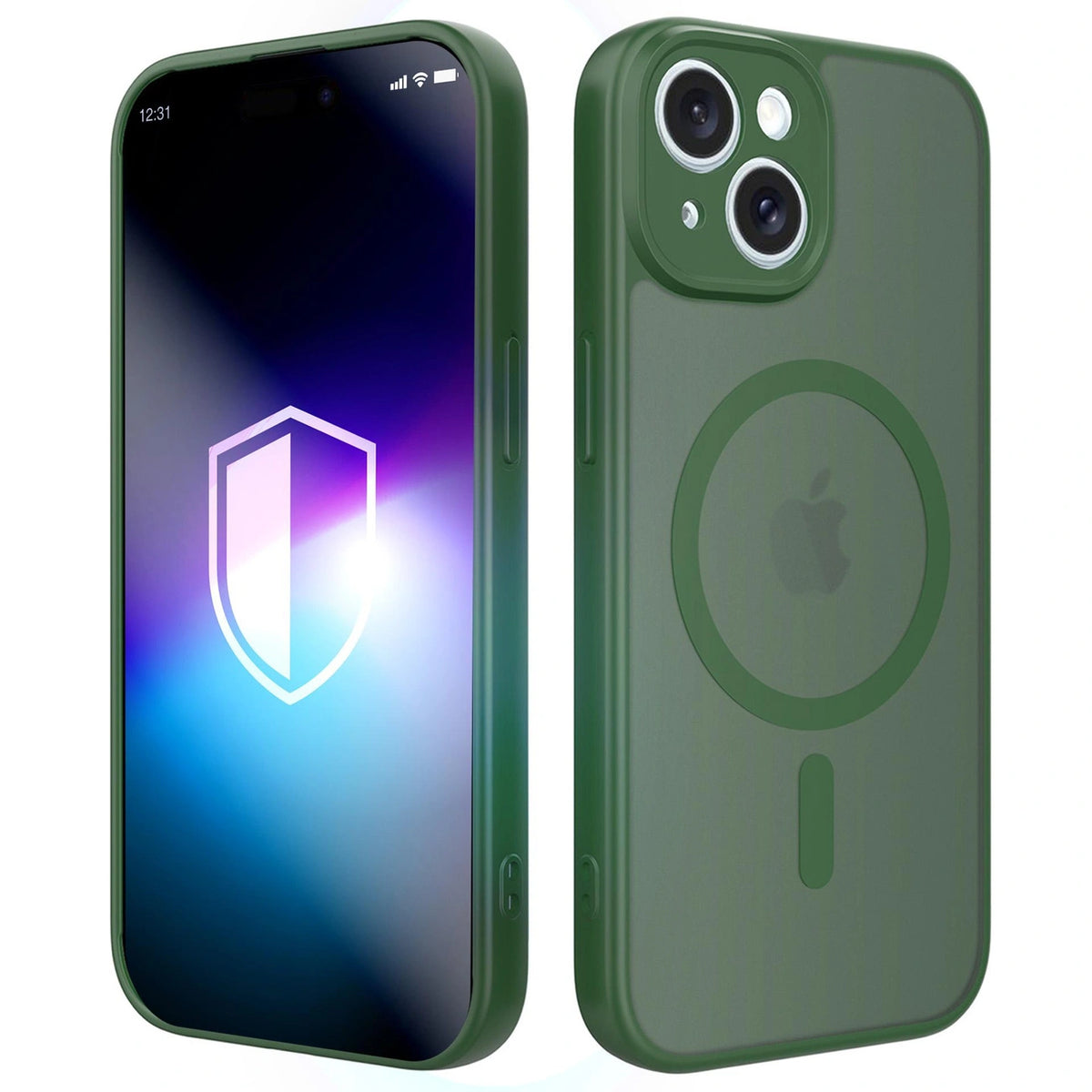 Etui 3mk Misty MagCase na iPhone 14 - zielone