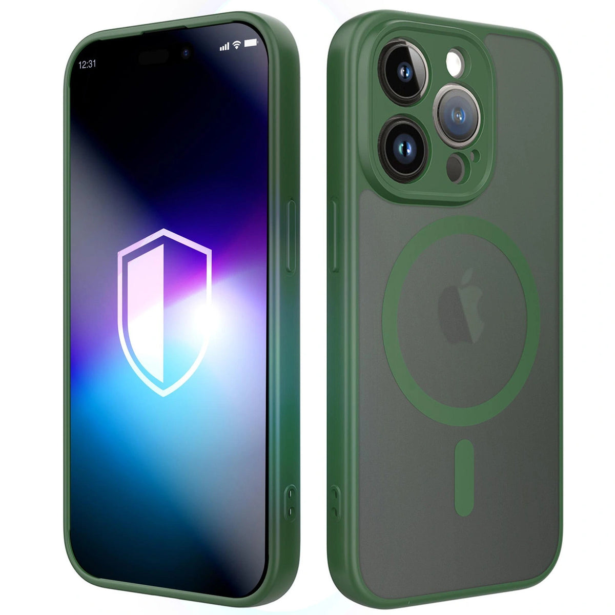 Etui 3mk Misty MagCase na iPhone 15 Pro Max - zielone