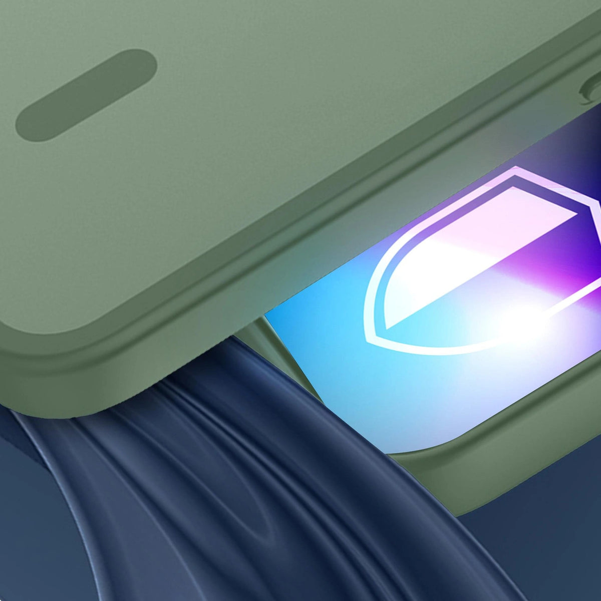 Etui 3mk Misty MagCase na Samsung Galaxy S26 - zielone – zdjęcie 2