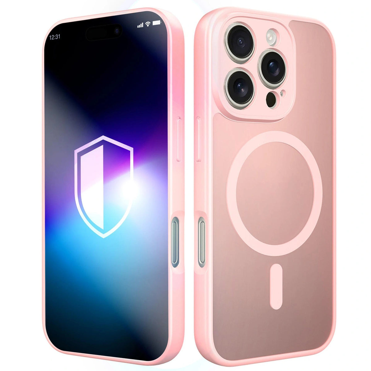 Etui 3mk Misty MagCase na iPhone 16 Pro - różowe