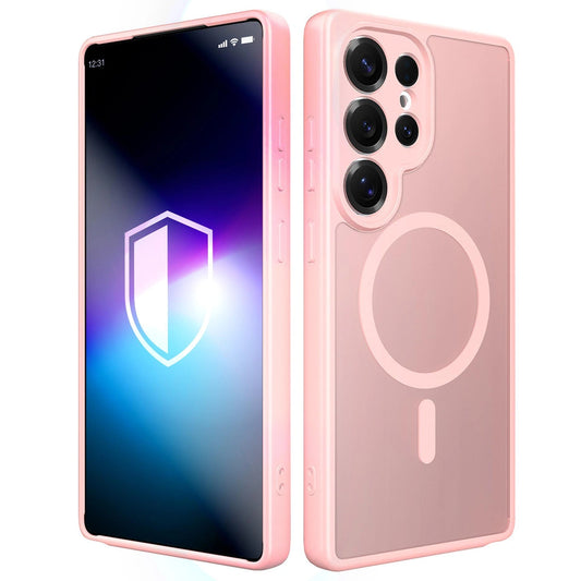 Etui 3mk Misty MagCase na Samsung Galaxy S25 Ultra - różowe