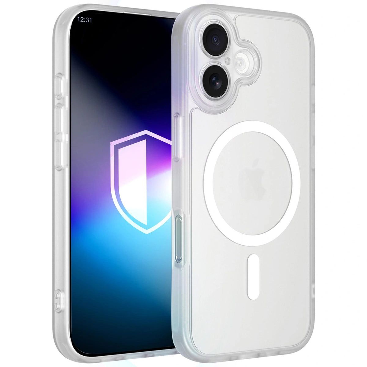 Etui 3mk Misty MagCase na iPhone 16 - białe