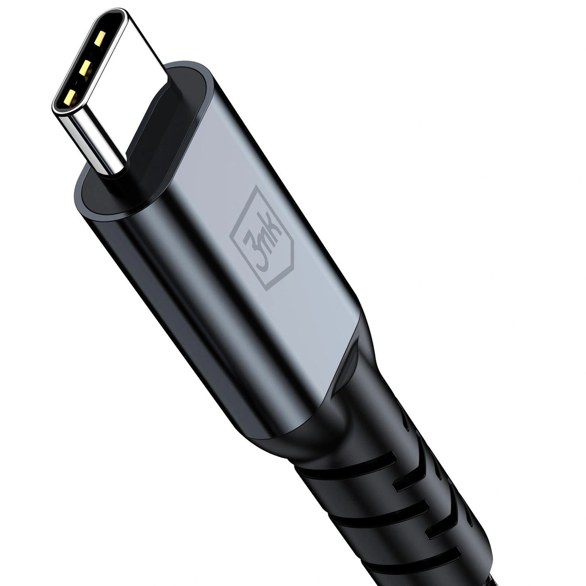 Kabel 3mk Hyper Cable N-SERIES USB-C / USB-C Thunderbolt 4 2m 48V - czarny – zdjęcie 3