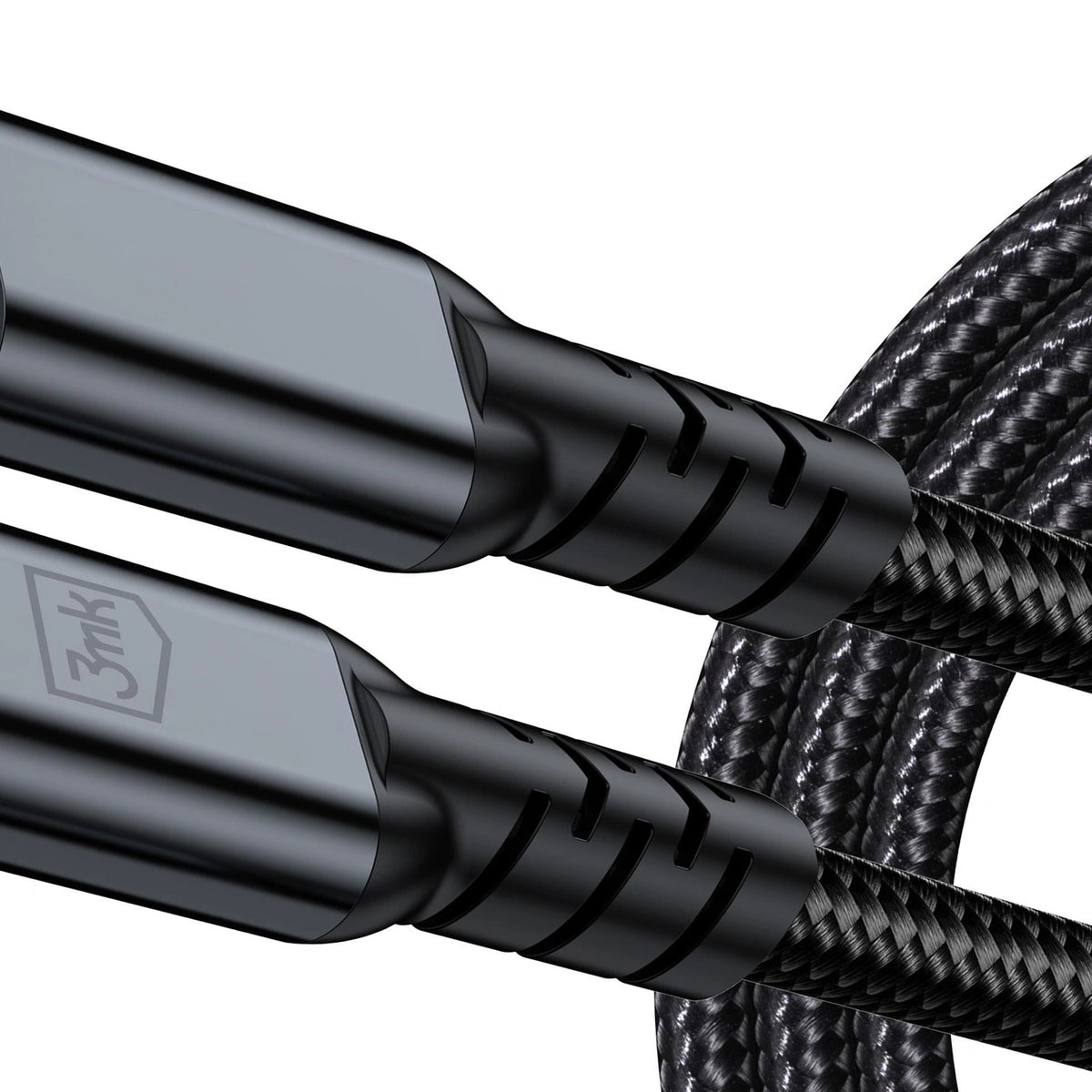 Kabel 3mk Hyper Cable N-SERIES USB-C / USB-C Thunderbolt 4 2m 48V - czarny – zdjęcie 5