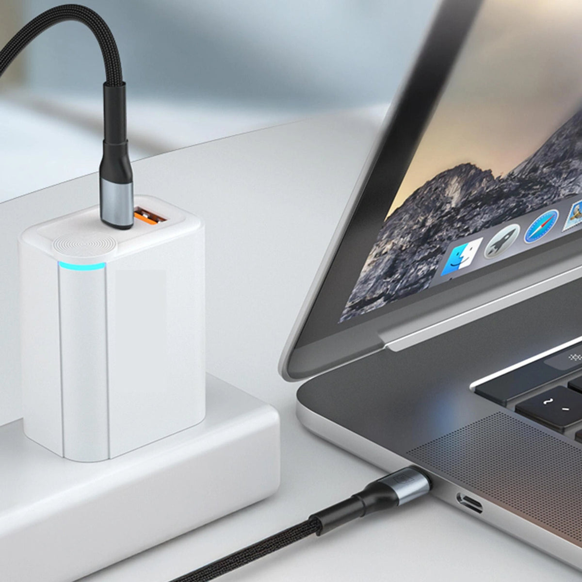 Kabel 3mk Hyper Cable N-SERIES USB-C / USB-C 3m PD 3.0 QC 3.0 48V - czarny – zdjęcie 7