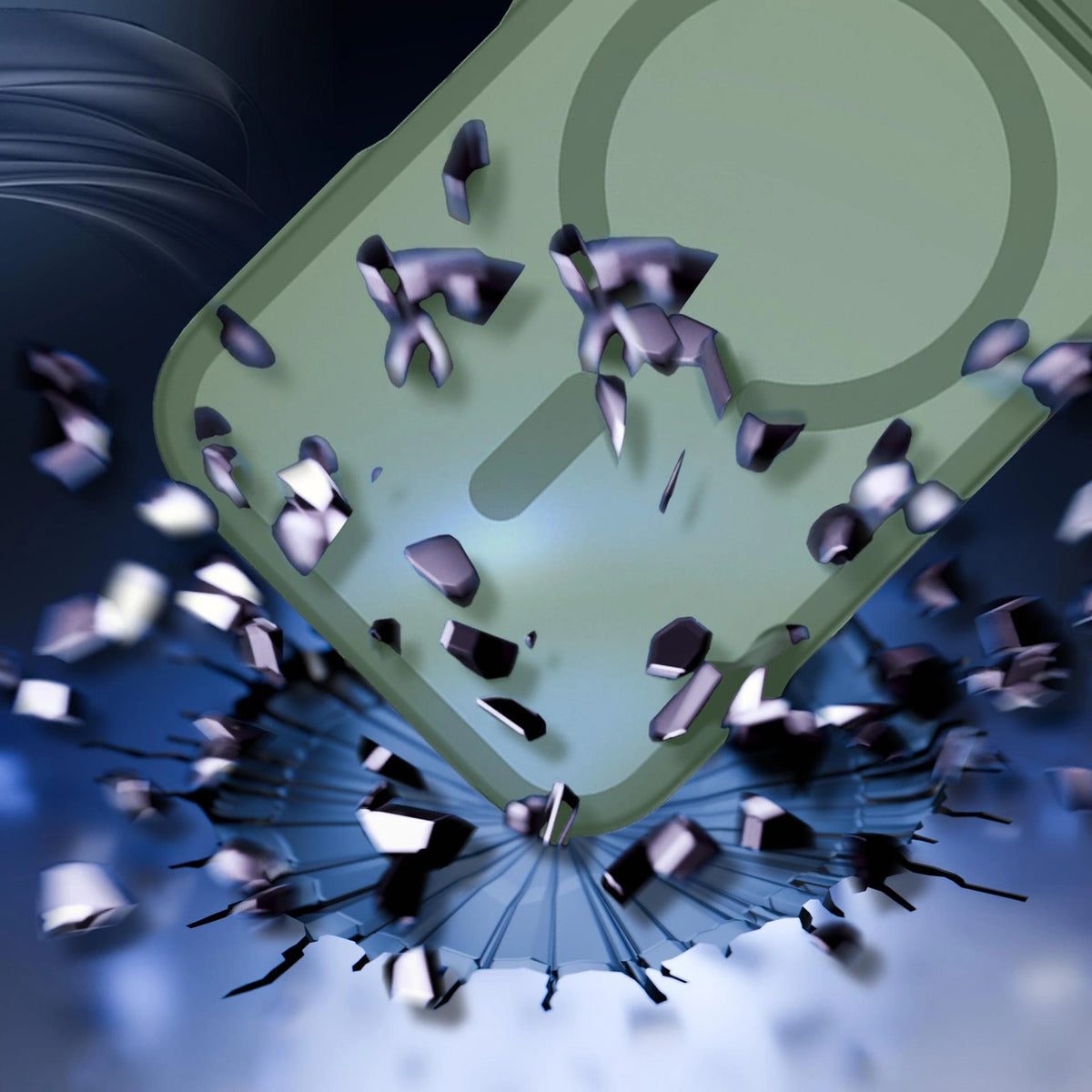 Etui 3mk Misty MagCase na iPhone 16E / 17E - zielone – zdjęcie 6