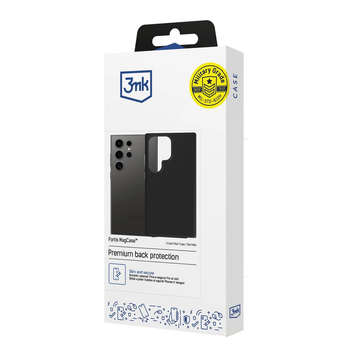 Etui 3mk Fortis MagCase na Samsung Galaxy S24 Ultra - czarne – zdjęcie 11