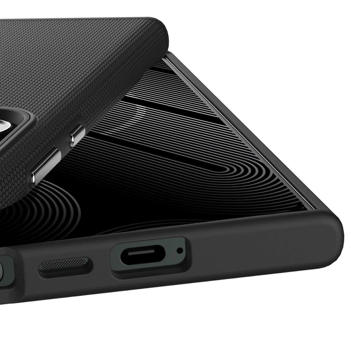 Etui 3mk Fortis MagCase na Samsung Galaxy S24 Ultra - czarne – zdjęcie 9