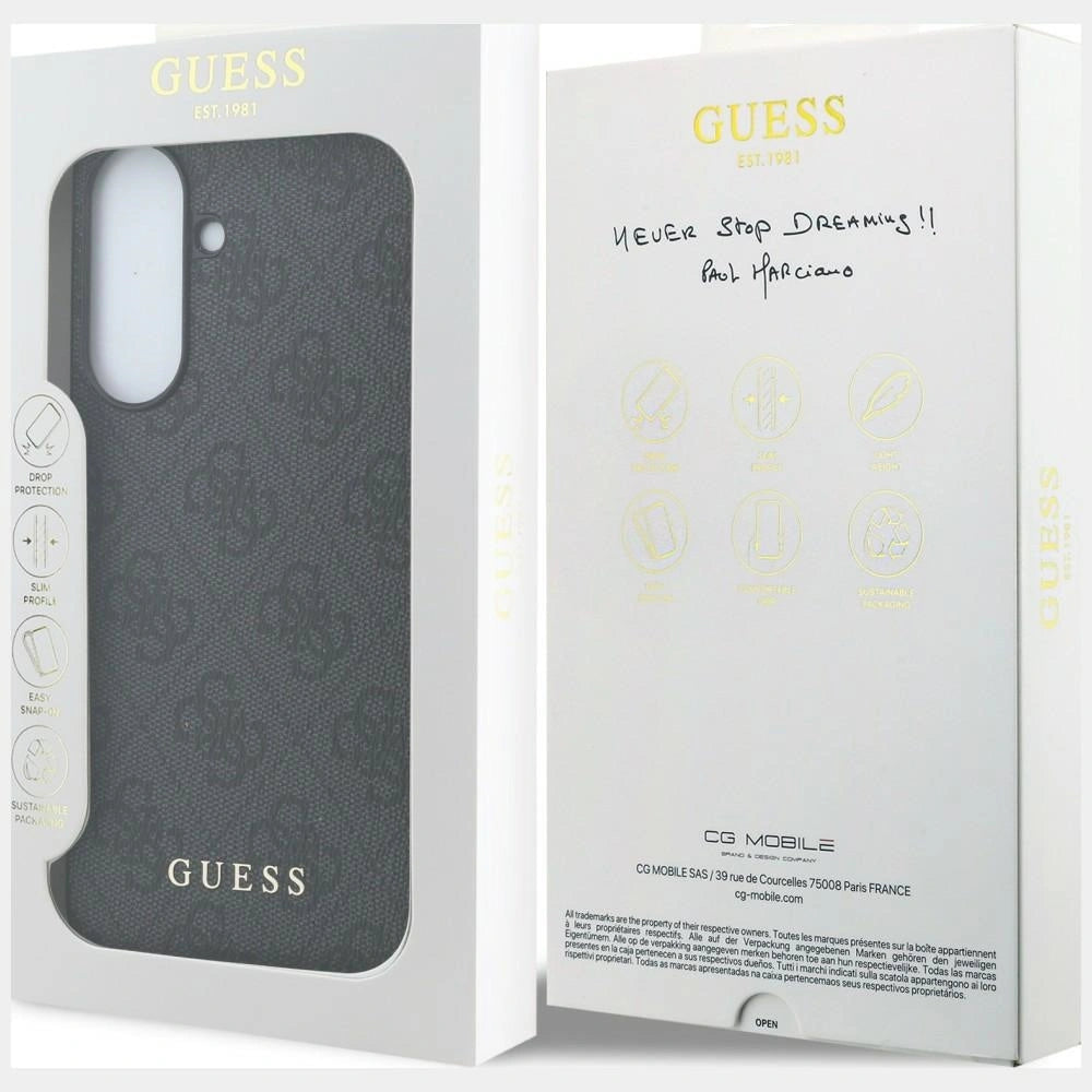 Etui Guess 4G Classic na Samsung Galaxy A57 5G - czarne – zdjęcie 8