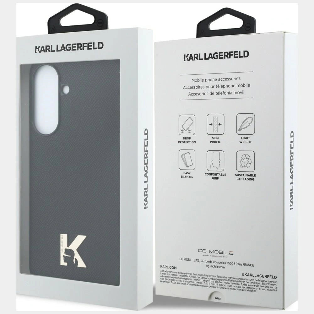 Etui Karl Lagerfeld Karl Head Logo na Samsung Galaxy A57 5G - czarne – zdjęcie 8