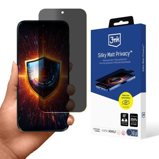 Folia prywatyzująca matowa 3mk Silky Matt Privacy na Motorola Moto G87