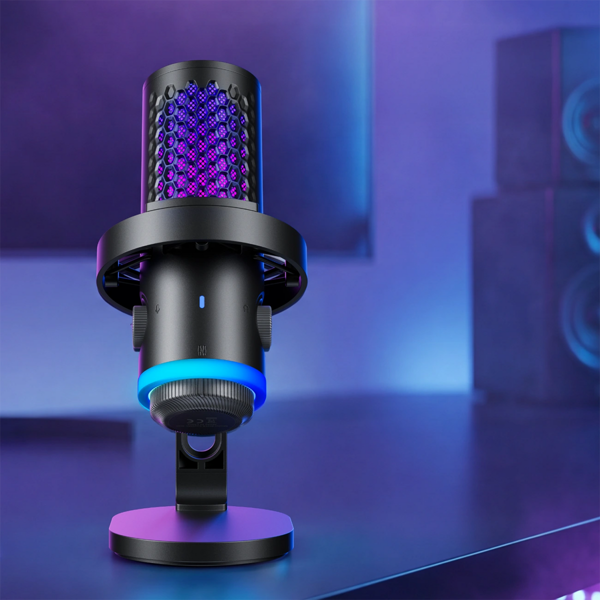 Mikrofon gamingowy BOYA CastMic G40 przewodowy USB-C - czarny – zdjęcie 12