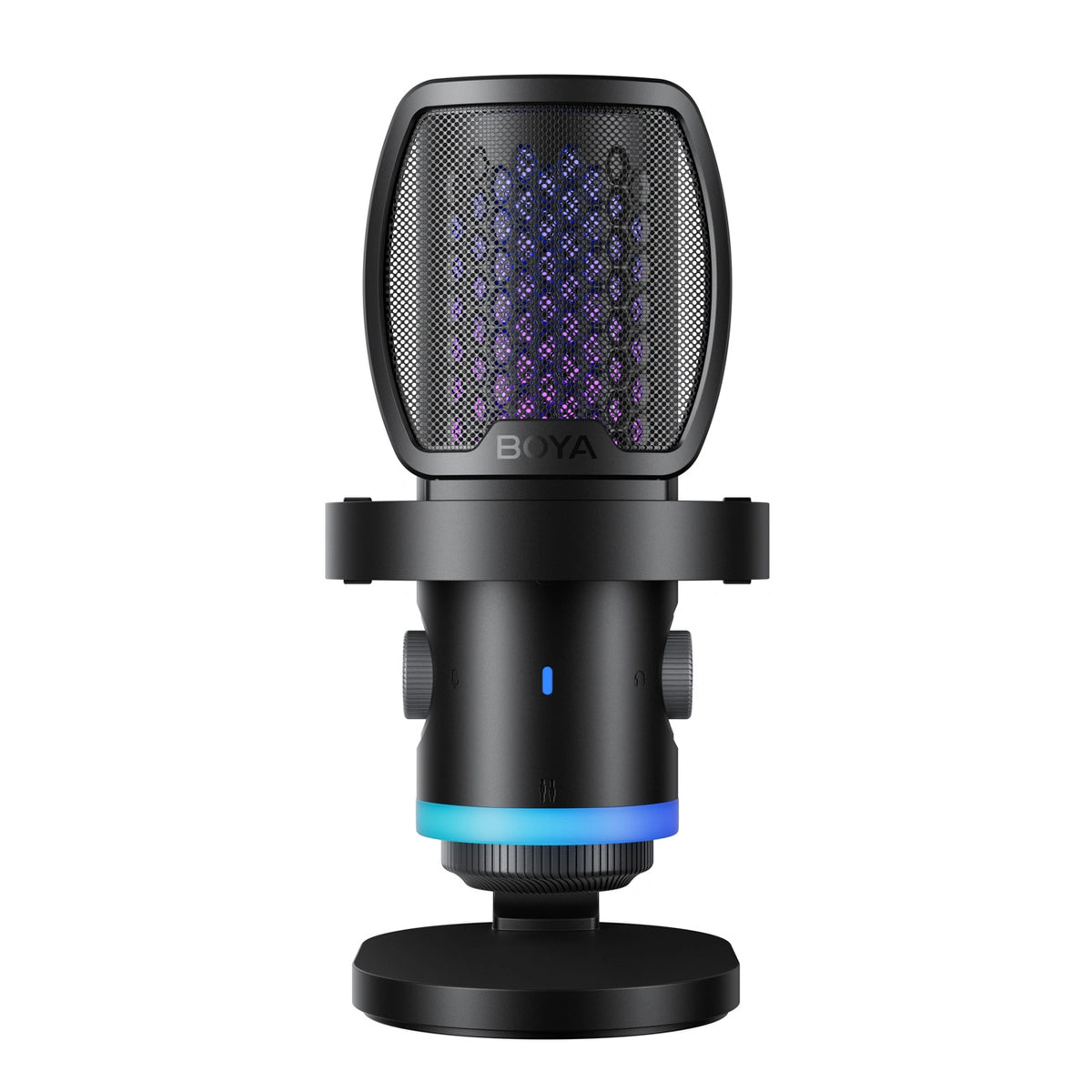 Mikrofon gamingowy BOYA CastMic G40 przewodowy USB-C - czarny – zdjęcie 3