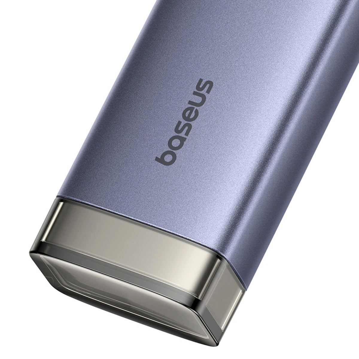 Hub USB-A/USB-C Baseus UltraJoy Series 4xUSB-A 3.1 1xUSB-C 5V - szary – zdjęcie 5