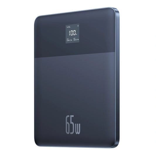 Powerbank Baseus Blade2 12000mAh 65W z wyświetlaczem cyfrowym - niebieski