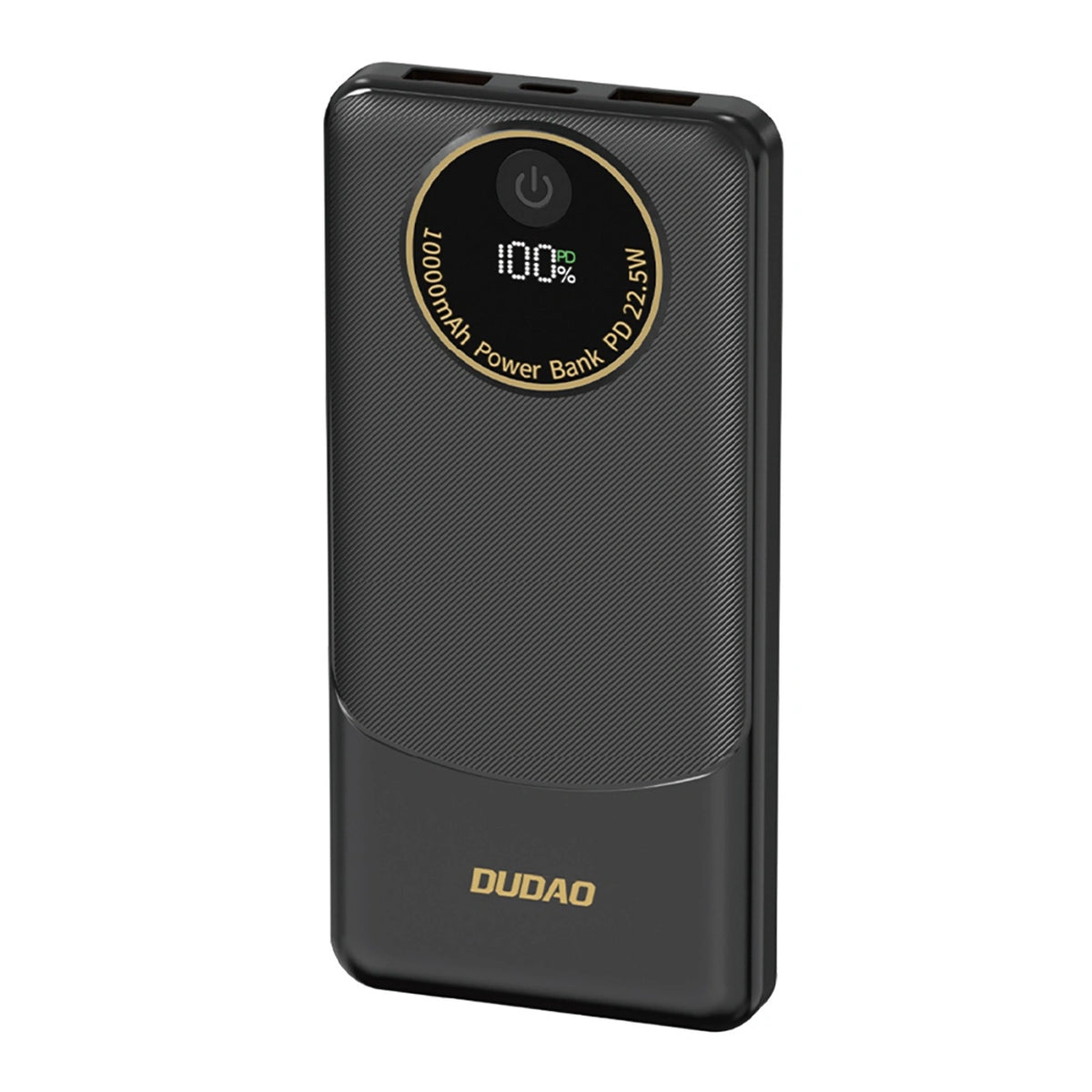 Powerbank Dudao K12 10000mAh PD 22.5W USB-A USB-C - czarny
