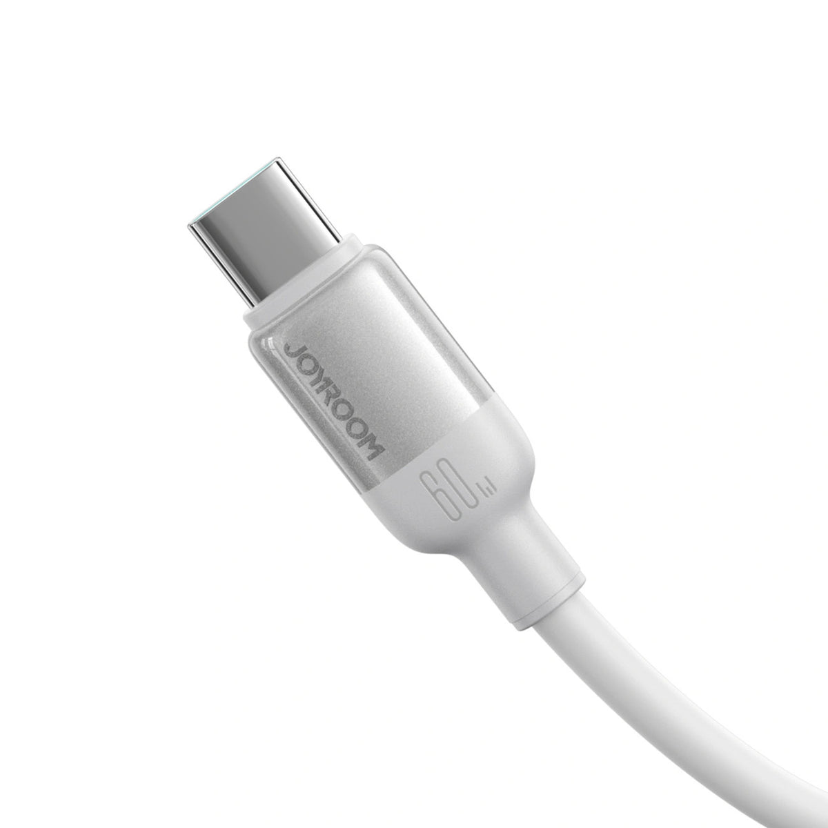 Kabel Joyroom S-A62 Lively Series 3A USB-A - USB-C 1,2 m - biały – zdjęcie 5