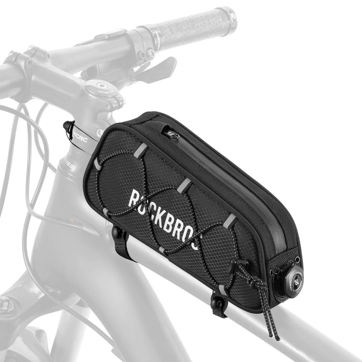 Torba rowerowa Rockbros TL004 ROAD TO SKY 0,7 na ramę wodoodporna - czarna