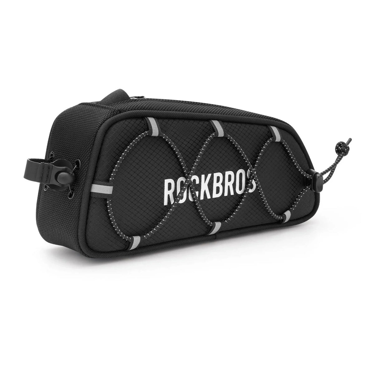 Torba rowerowa Rockbros TL004 ROAD TO SKY 0,7 na ramę wodoodporna - czarna – zdjęcie 2
