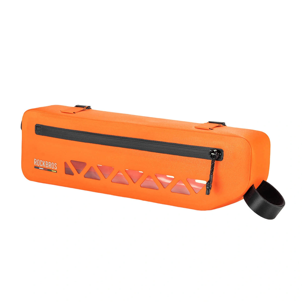 Torba rowerowa Rockbros AS-140 ROAD TO SKY wodoodporna pod - pomarańczowa